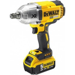 DeWALT Boulonneuse à chocs Dewalt 18 Volts Couple Max 950Nm - 5Ah Li-Ion en coffret T-STAK DCF899P2