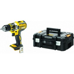 DeWALT Perceuse visseuse compact 18V Li-ion XR Moteur sans charbon Livré en coffret TSTAK sans chargeur ni batterie DCD790NT