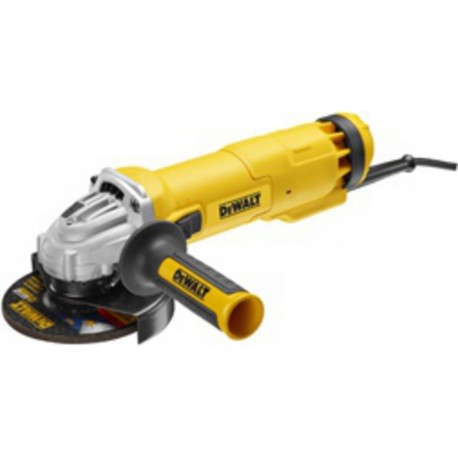 DeWALT Meuleuse Dewalt diamètre 125mm 1000W système anti-redémarrage + Système DES* + mallette en mallette de transport DWE4207K