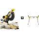 DeWALT Scie à onglets radiale 305 mm Système XPS DWS780 + Piètement DE7033 offert Dewalt DWS780PIET