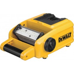 DeWALT Projecteur de chantier Dewalt LED 18 Volts Li-Ion - Intensité lumineuse 1500 Lumens sans Batterie ni chargeur DCL060