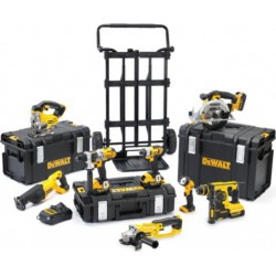 DeWALT Kit 8 outils Mega pack outillage Dewalt gamme XR 18 Volts 4Ah Li-Ion DCK892M4