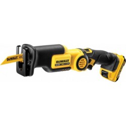 DeWALT Scie sabre Dewalt 10,8 Volts 2Ah Li-Ion en mallette de transport DCS310D2