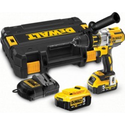 DeWALT Perceuse visseuse Dewalt percussion XRP 18 Volts 5Ah Li-Ion moteur Brushless sans charbon DCD995P2