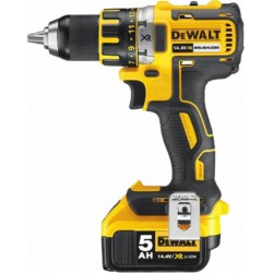 DeWALT Perceuse visseuse Dewalt Compact 14,4 Volts 5Ah Li-Ion moteur Brushless sans charbon DCD732P2