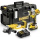 DeWALT Perceuse visseuse Dewalt percussion XRP DCD995 + Meuleuse 125mm DCG412 + 2 batteries 4Ah chargeur + Mallette TSTAK DCK256