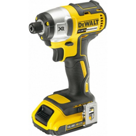 DeWALT Visseuse à chocs Dewalt 14,4 Volts 2Ah Li-Ion moteur Brushless sans charbon DCF836D2