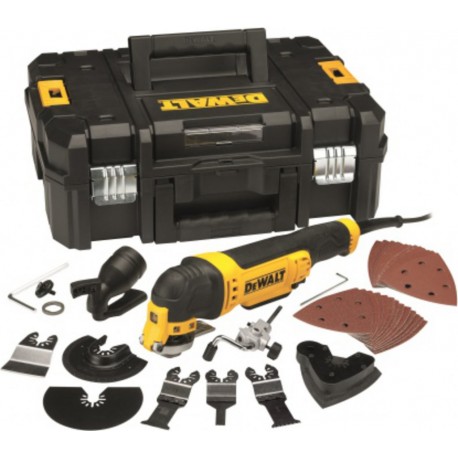 DeWALT Multi-Cutter découpeur ponceur Dewalt 300W + 32 accessoires - en coffret T-STAK DWE315KT