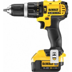 DeWALT Perceuse Visseuse Percussion Compact 14,4 V XR - 4 Ah - Dewalt DCD735M2