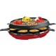 Tefal Raclette Colormania Rouge 1050W 8 Personnes RE310512