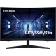 Samsung Moniteur gaming 32” - Odyssey LC32G55TQWUXEN