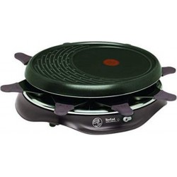 Tefal Raclette Grill Crêpe Simply Invents Cherry Black (8 personnes) RE516012