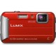 Panasonic Appareil Photo Compact Etanche Lumix DMC-FT30 Rouge + Objectif 4.5-18mm