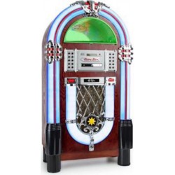 Auna Mini chaine hifi Jukebox Graceland TT