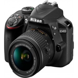 Nikon Appareil photo reflex D3400 avec objectif Nikkor AF-P 18-55mm VR