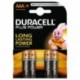 Duracell Plus Power 4 piles 1,5V alcalines AAA (lot de 2)