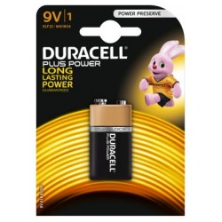 Duracell Plus Power pile 9V alcaline (lot de 3)