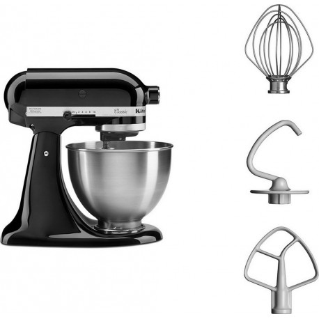 Kitchenaid Robot pâtissier 5K45SS EOB noir CLASSIC