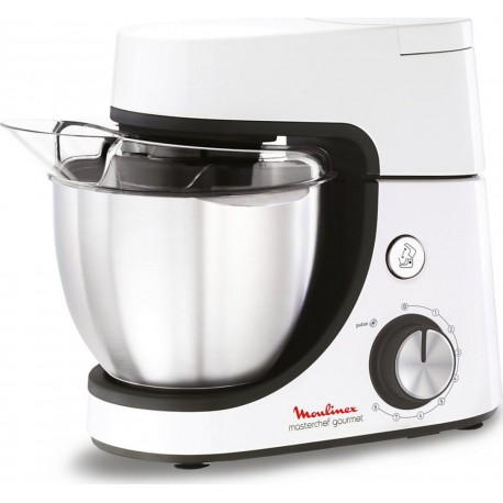 Moulinex Robot pâtissier MASTERCHEF GOURMET BLANC QA510110