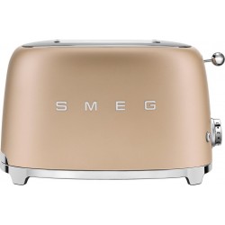 Smeg Grille pain Grille-pain TSF01CHMEU Or mat