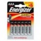 Energizer Max Powerseal 6 piles 1,5V alcalines AAA (lot de 2)