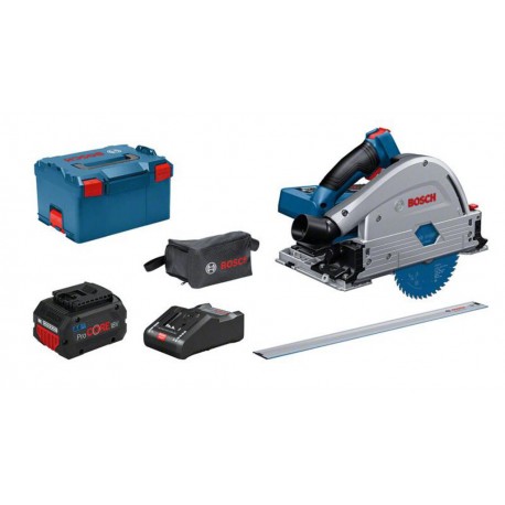 Bosch Scie plongeante GKT 18V-52 GC 8Ah ProCore + FSN 1600 CoMo L-Boxx 0615990L55