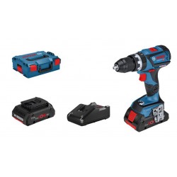 Bosch Perceuse visseuse à percussion GSB 18V-60C 4Ah ProCore L-Boxx 06019G2109