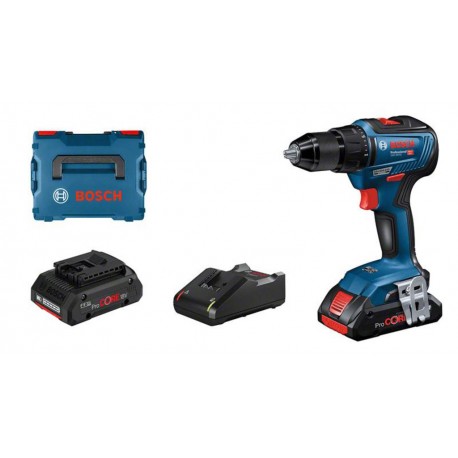 Bosch Perceuse visseuse GSR 18V-55 4Ah ProCore L-Boxx 06019H5204