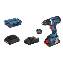 Bosch Perceuse visseuse GSR 18V-60 C 4Ah Como L-Boxx 06019G110C