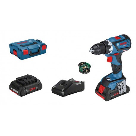 Bosch Perceuse visseuse GSR 18V-60 C 4Ah Como L-Boxx 06019G110C