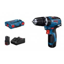 Bosch Perceuse visseuse à percussion GSB 12V-35 3Ah L-Boxx 06019J9000