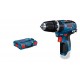 Bosch Perceuse visseuse à percussion GSB 12V-35 Solo L-Boxx 06019J9001