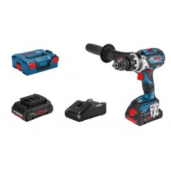 Bosch Perceuse visseuse à percussion GSB 18V-110 C 4Ah ProCore L-Boxx 06019G030B