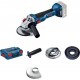 Bosch Meuleuse angulaire GWS 18V-10 Solo L-BOXX 06019J4003