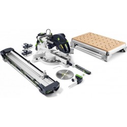 Festool Scie à onglets radiale KS 120 REB-Set-MFT 576663