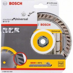 Bosch Disque à tronçonner diamanté 125x2.0x22.23 Standard for Universal 2608615059