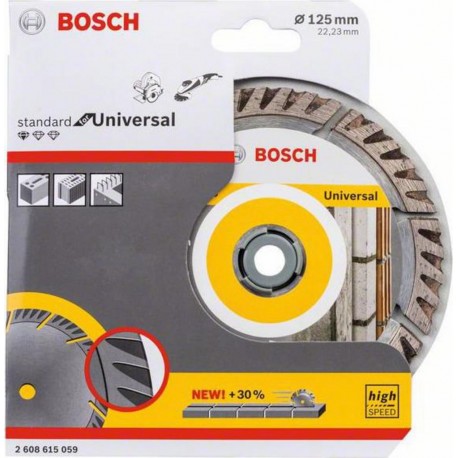 Bosch Disque à tronçonner diamanté 125x2.0x22.23 Standard for Universal 2608615059