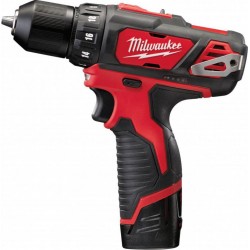 Milwaukee Perceuse Visseuse 12V 2Ah 30 Nm M12 BDD-202X 4933446040