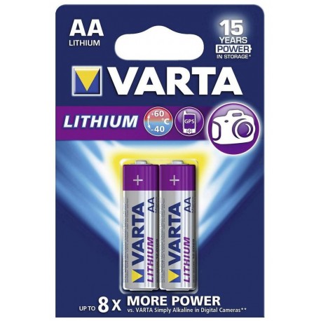 Varta Ultra Lithium 2 piles 1,5V AA (lot de 2)