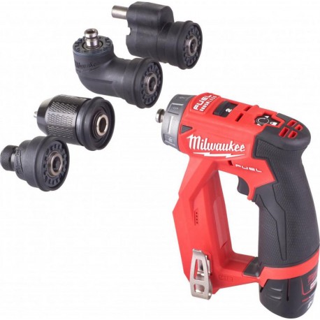 Milwaukee Perceuse visseuse à mandrin amovible 12V 2Ah M12 FDDXKIT-202X 4933464979