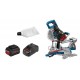 Bosch Scie à onglets GCM 18V-216 8Ah en coffret 0601B41001