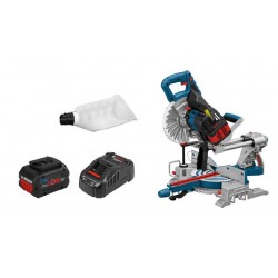 Bosch Scie à onglets GCM 18V-216 8Ah en coffret 0601B41001