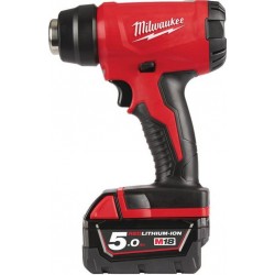 Milwaukee Décapeur thermique 18V 5Ah M18 BHG-502C