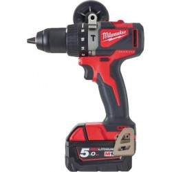 Milwaukee Perceuse à percussion 18V 5Ah M18 BLPD2-502X