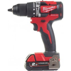 Milwaukee Perceuse à percussion 18V 2Ah M18 CBLPD-202C