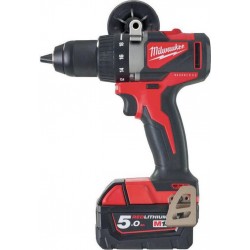 Milwaukee Perceuse Visseuse 18V 5Ah M18 BLDD2-502X