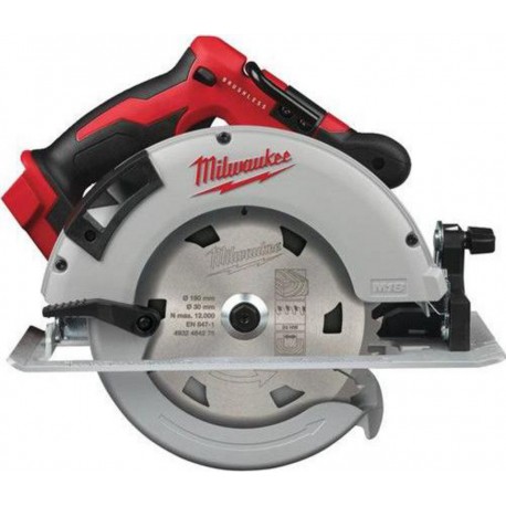 Milwaukee Scie circulaire 66mm 18V M18 BLCS66-0X (Machine seule)