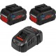 Bosch Pack 2 batteries ProCORE18V 8.0Ah + chargeur GAL 18V-160 C