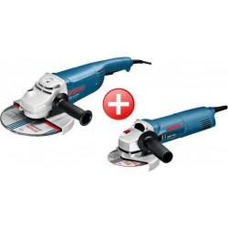 Bosch Pack 2 meuleuses GWS 22-230H + GWS 1400