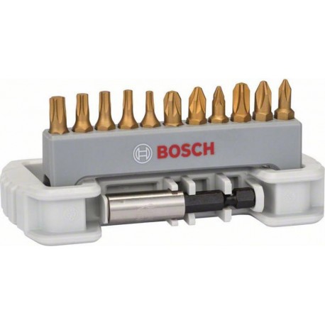 Bosch Coffret d’embouts de vissage Max Grip (12 pièces)